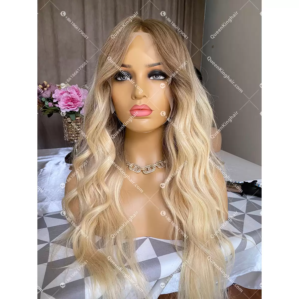 Kylie LaceFrontWig 150%Density Wavy