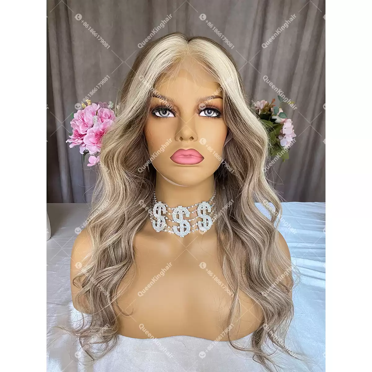 Clarie LaceFrontWig 150%Density Bodywave