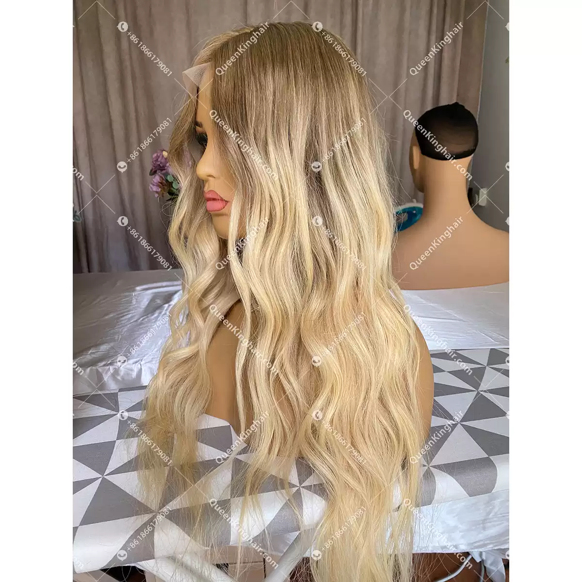Kylie LaceFrontWig 150%Density Wavy