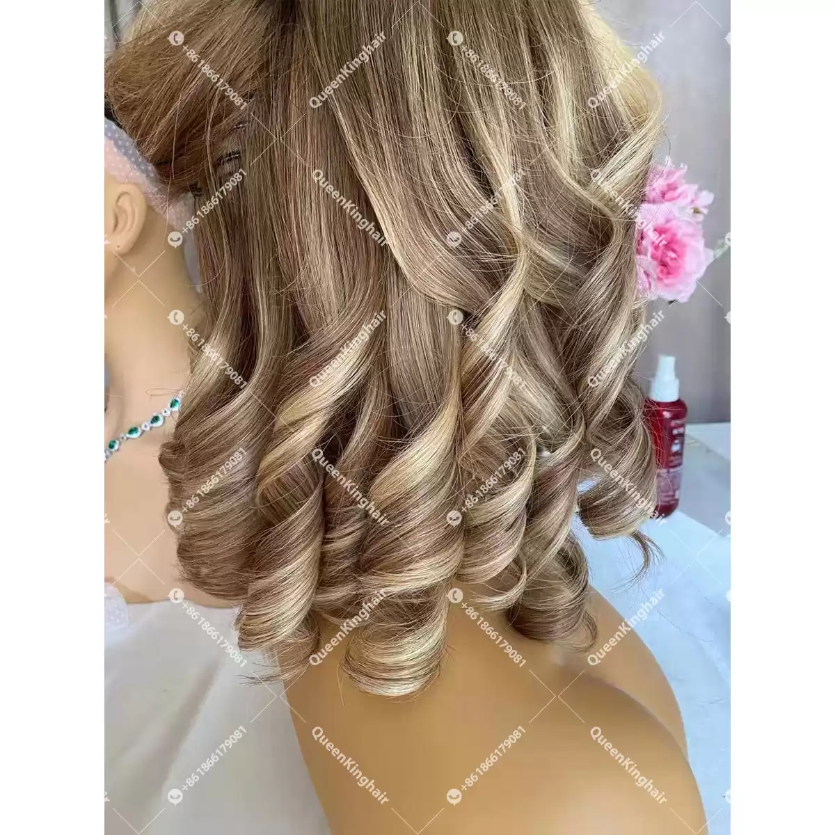 New Cami Bob LaceFrontWig 150%Density Wavy