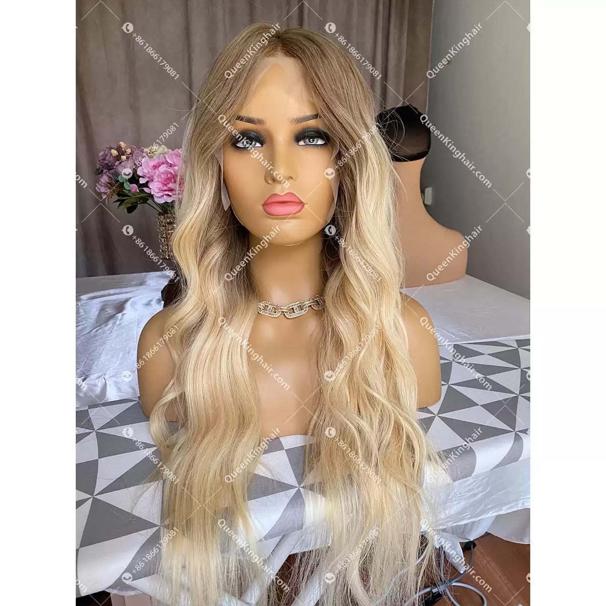 Kylie LaceFrontWig 150%Density Wavy
