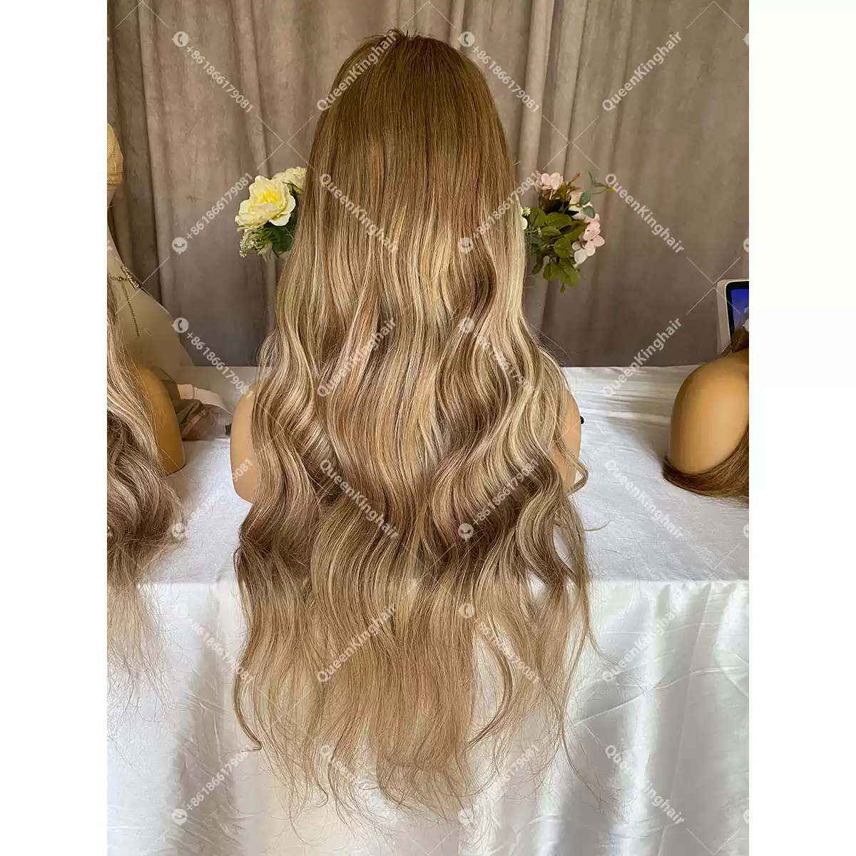 Clarie LaceFrontWig 150%Density Wavy