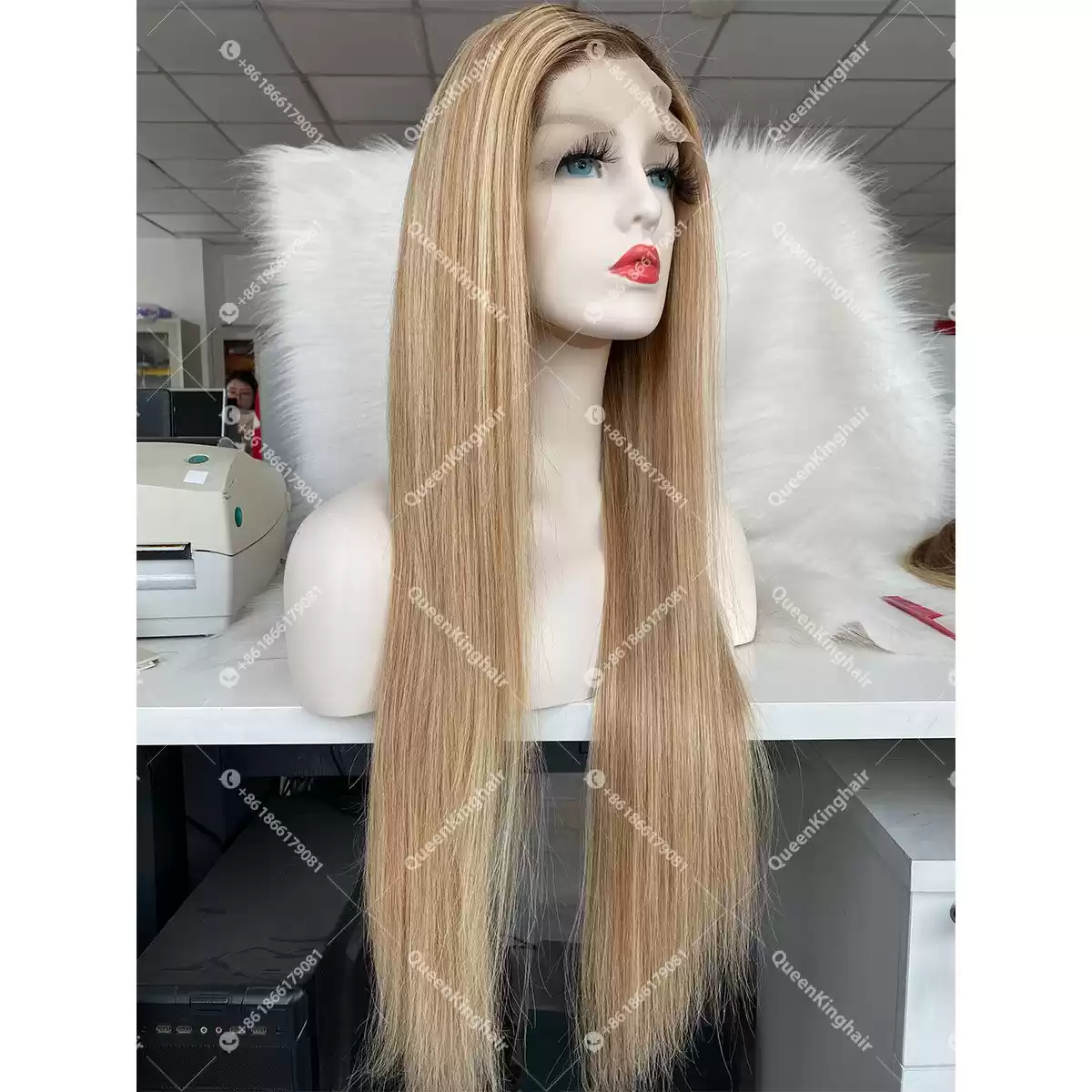 Lemi LaceFrontWig 150%Density Straight