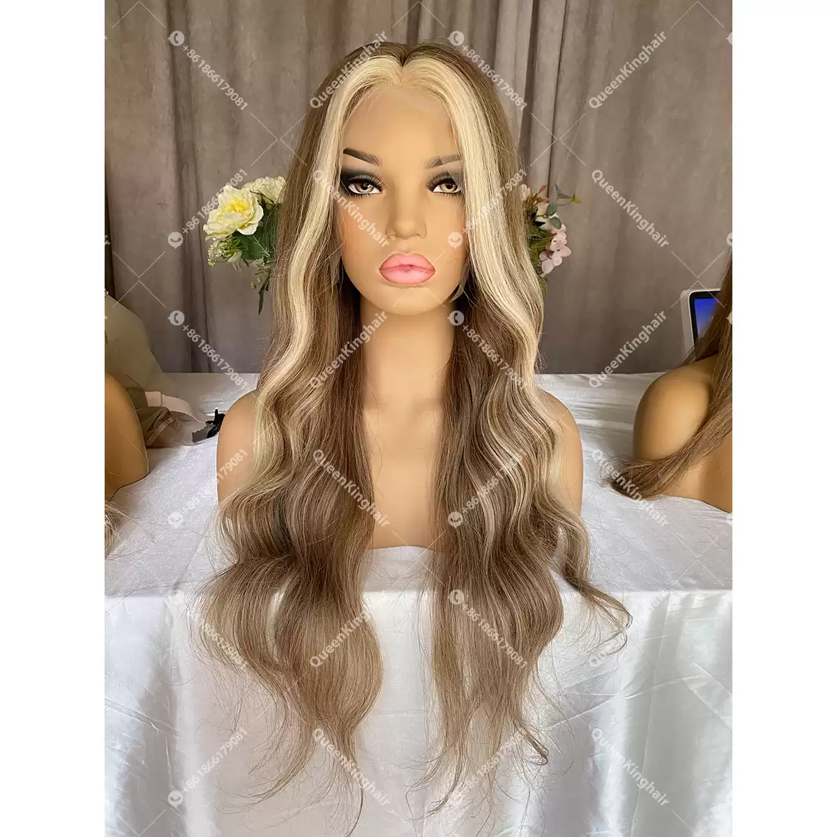 Clarie LaceFrontWig 150%Density Wavy