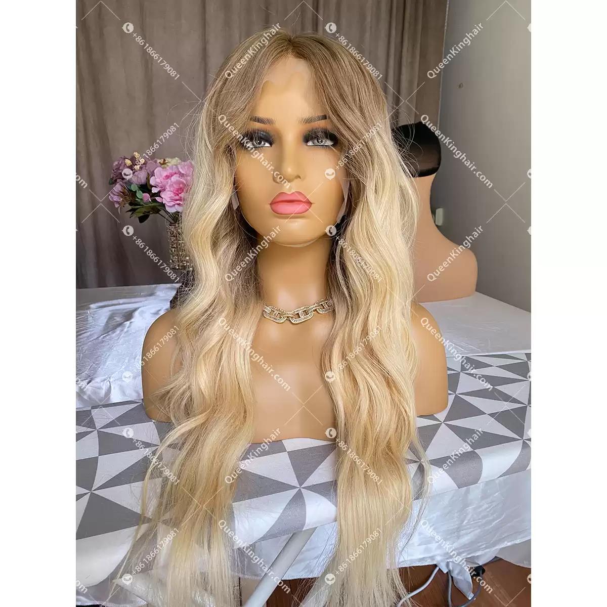 Kylie LaceFrontWig 150%Density Wavy