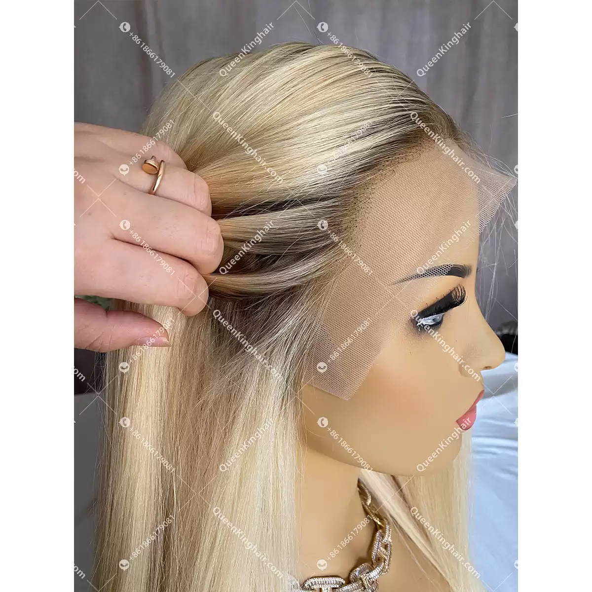 Nikki LaceFrontWig 150%Density Straight