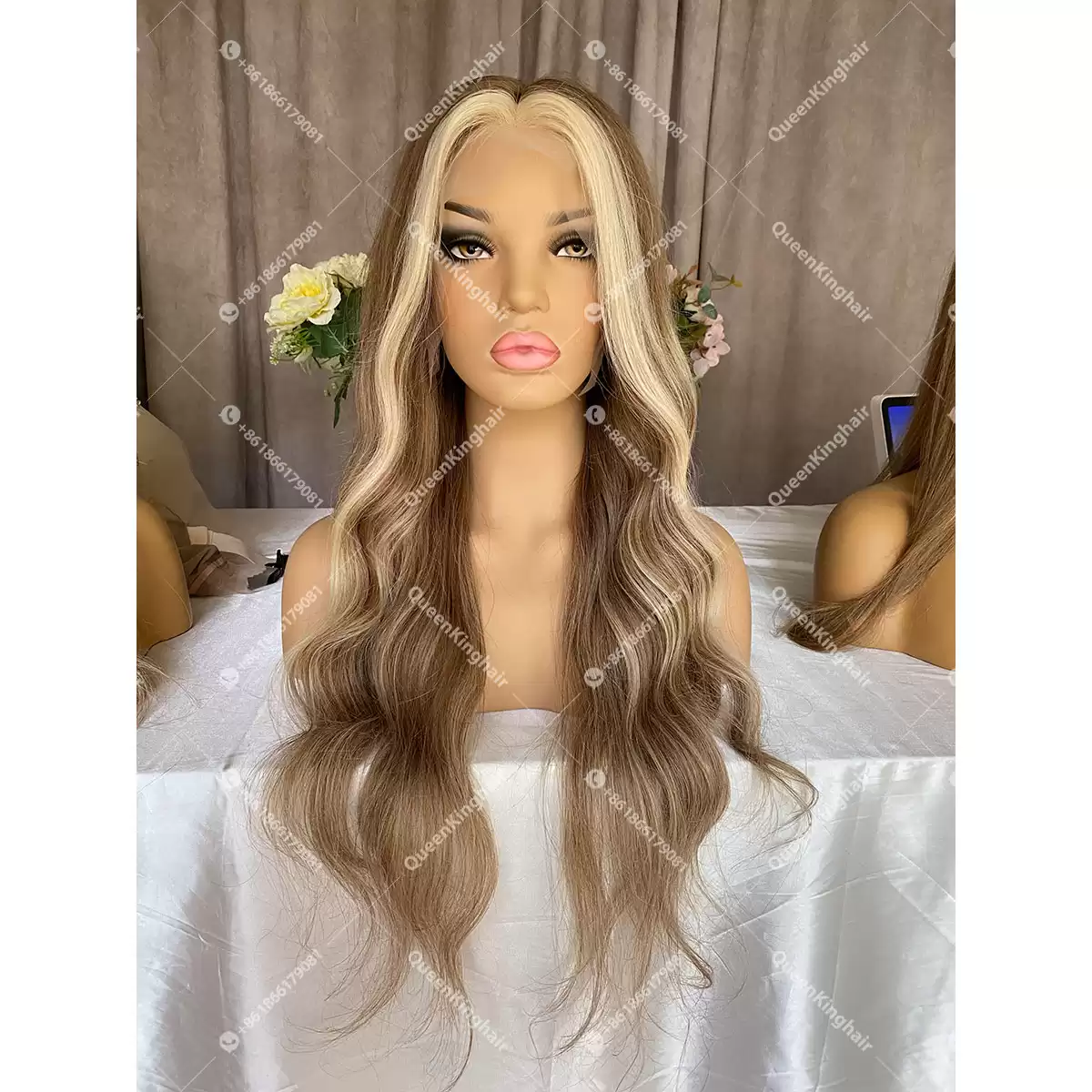 Clarie LaceFrontWig 150%Density Wavy