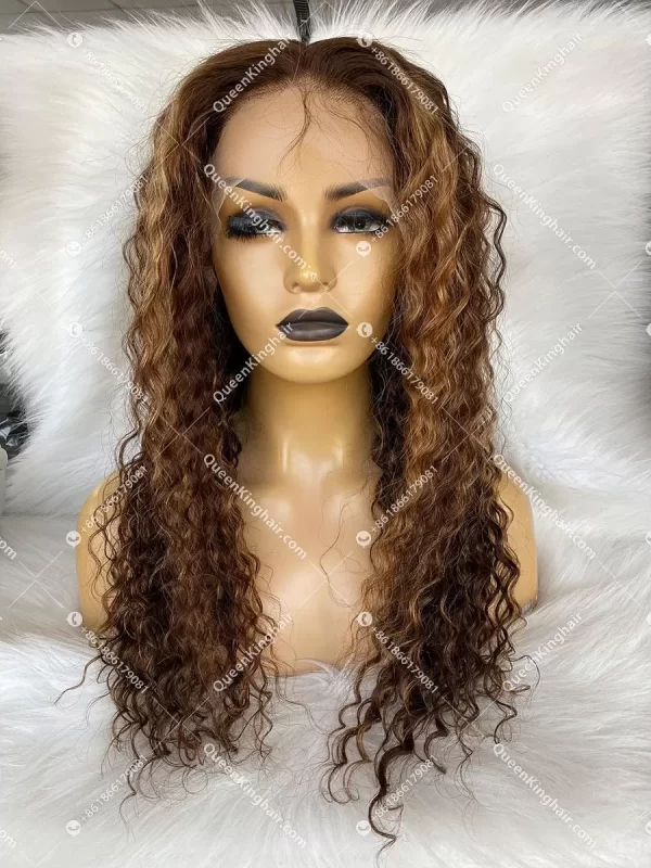 4/27 Curly LaceFrontWig 150%Density