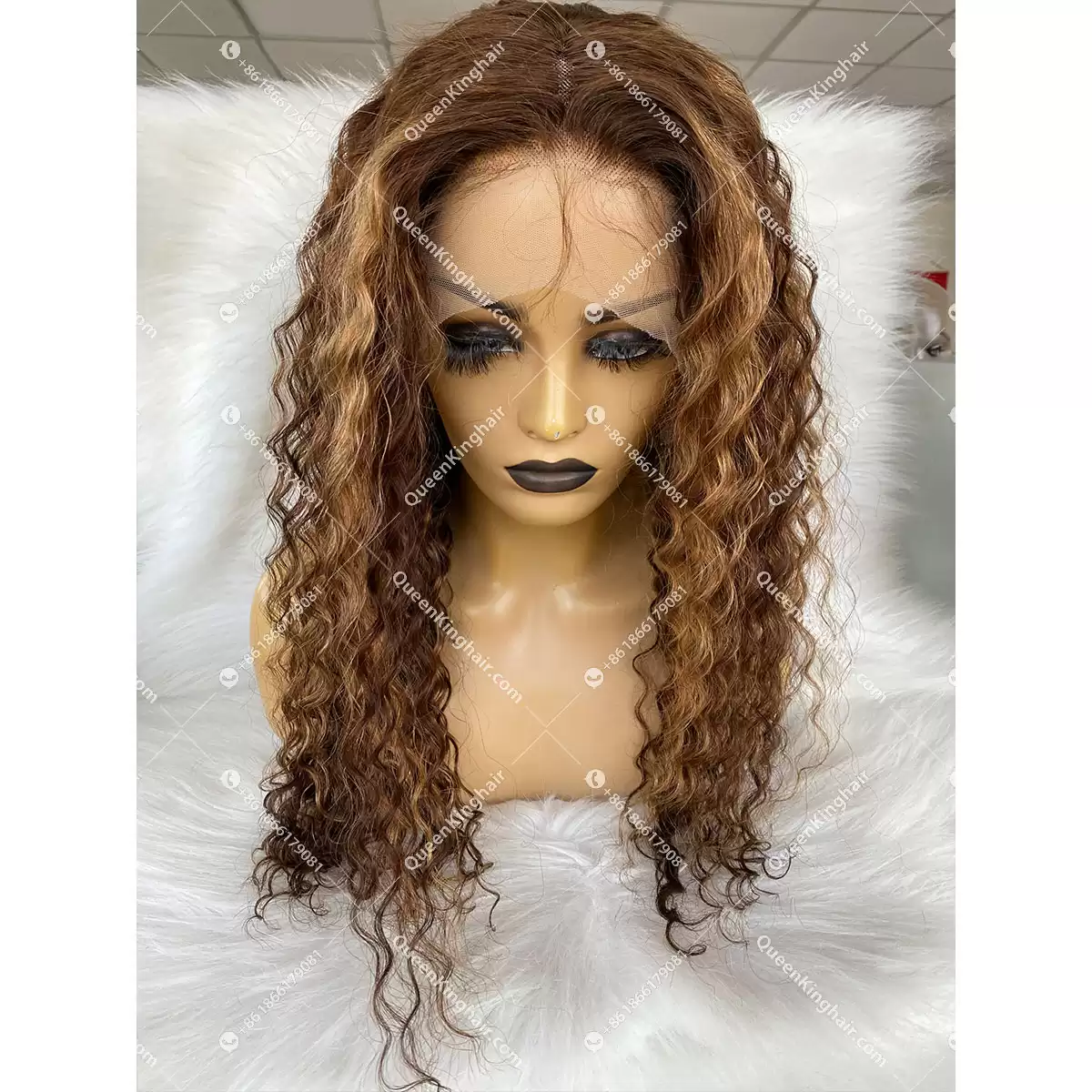 4/27 Curly LaceFrontWig 150%Density