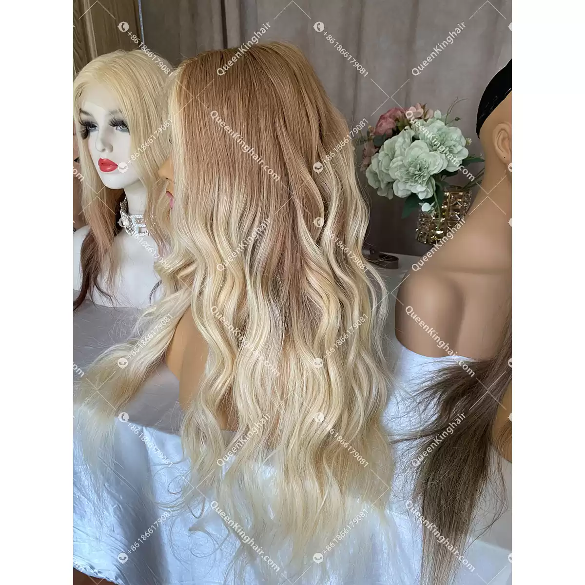 Jennie LaceFrontWig 150%Density Wavy