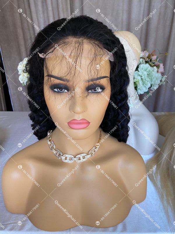 Natural Color LaceFrontWig 150%Density Deepwave