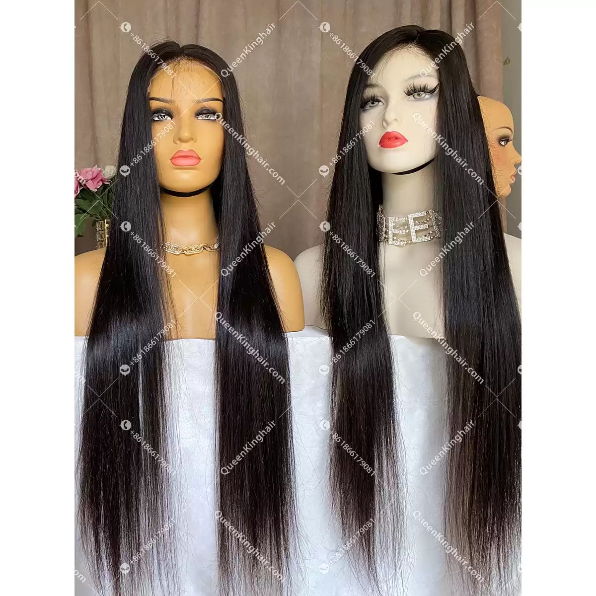 Natural Color LaceFrontWig 150%Density Straight