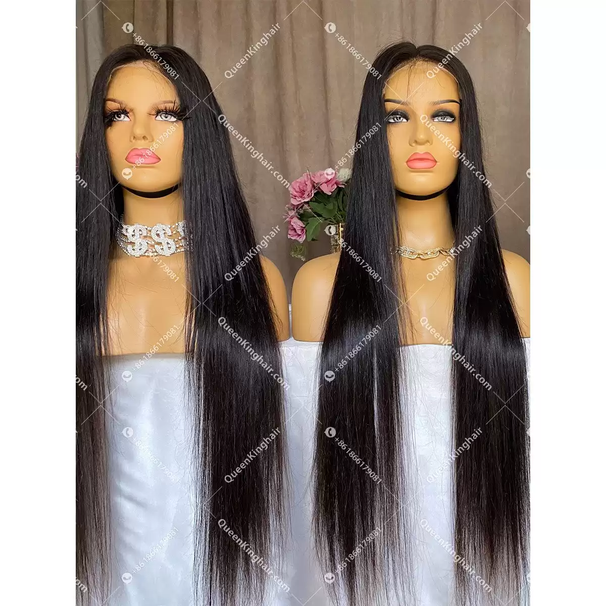 Natural Color LaceFrontWig 150%Density Straight