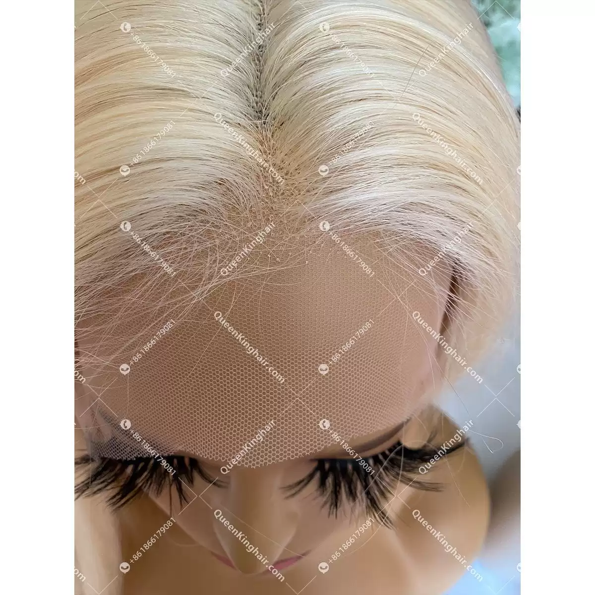 European Virgin Hair 613 blonde Hd lace Full Lace Wig Silk Base 130% 150% 180% 200% Density Straight
