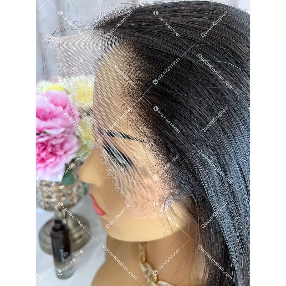 4x4 5x5 HD Lace Brazilian Hair Lace Frontals Straight