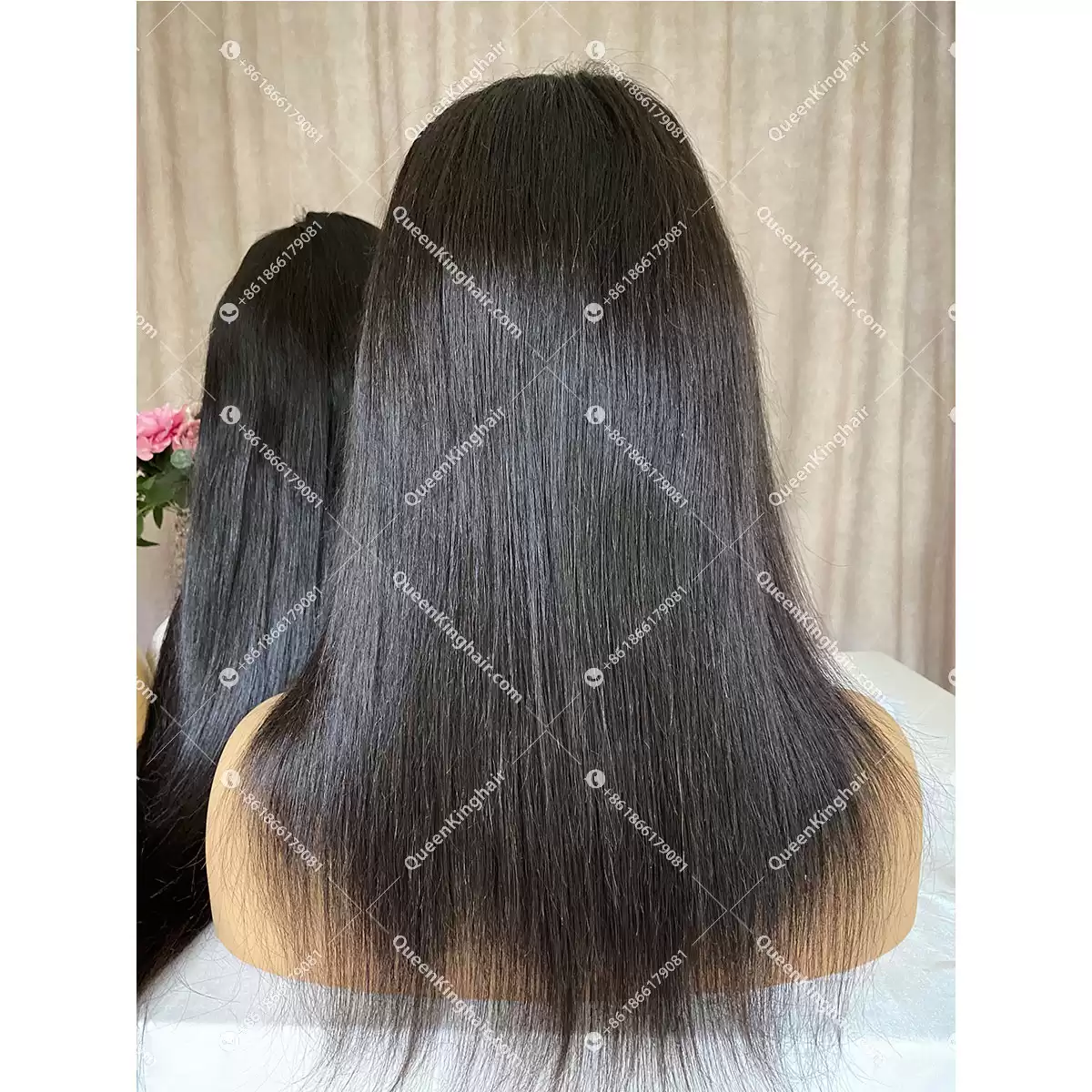 Natural Color LaceFrontWig 150%Density Straight