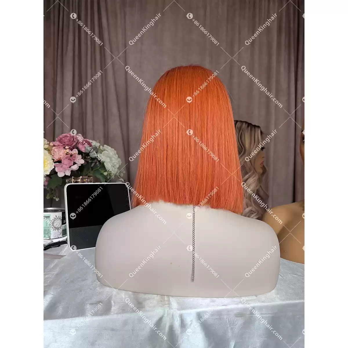 Kiki Bob Lacefrontwig 150%Density Straight