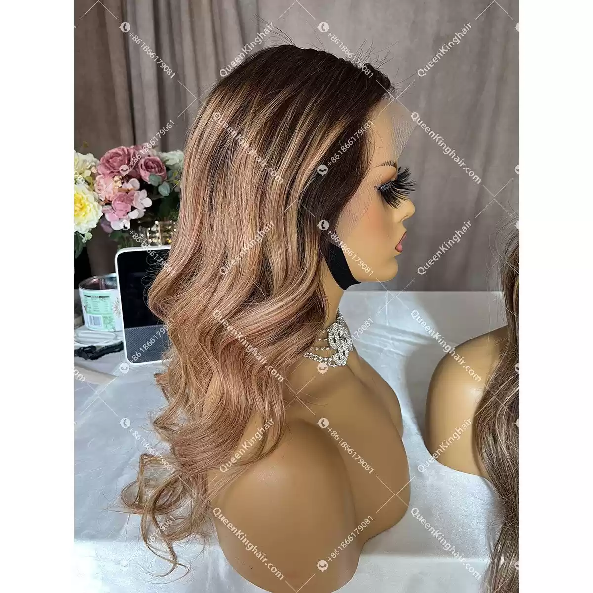Lopez Lacefrontwig 150%Density Wavy