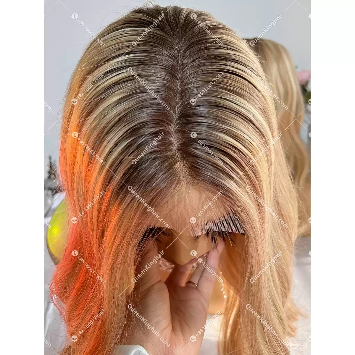 Lemi With Silk Base LaceFrontWig 150%Density Wavy