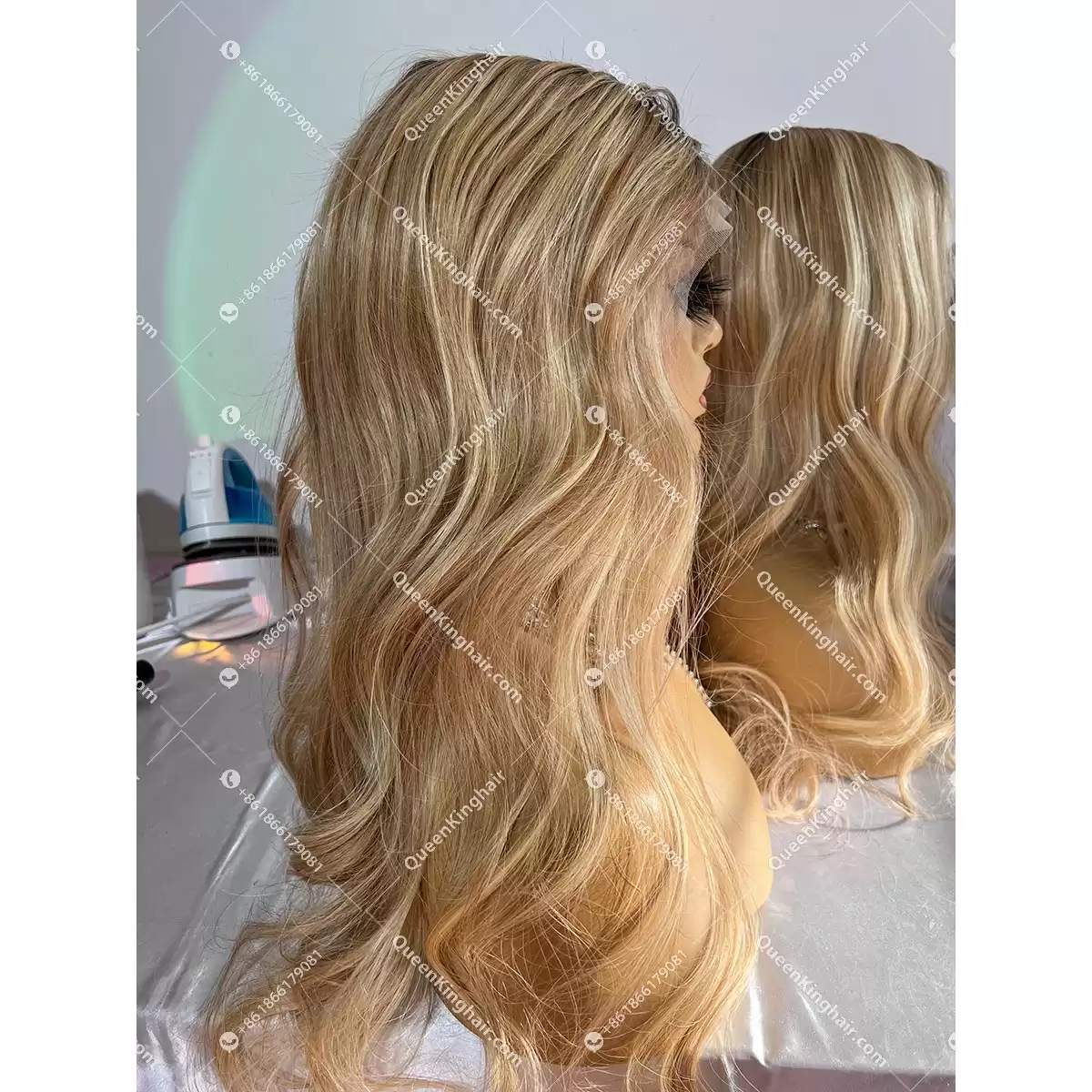 Lemi With Silk Base LaceFrontWig 150%Density Wavy