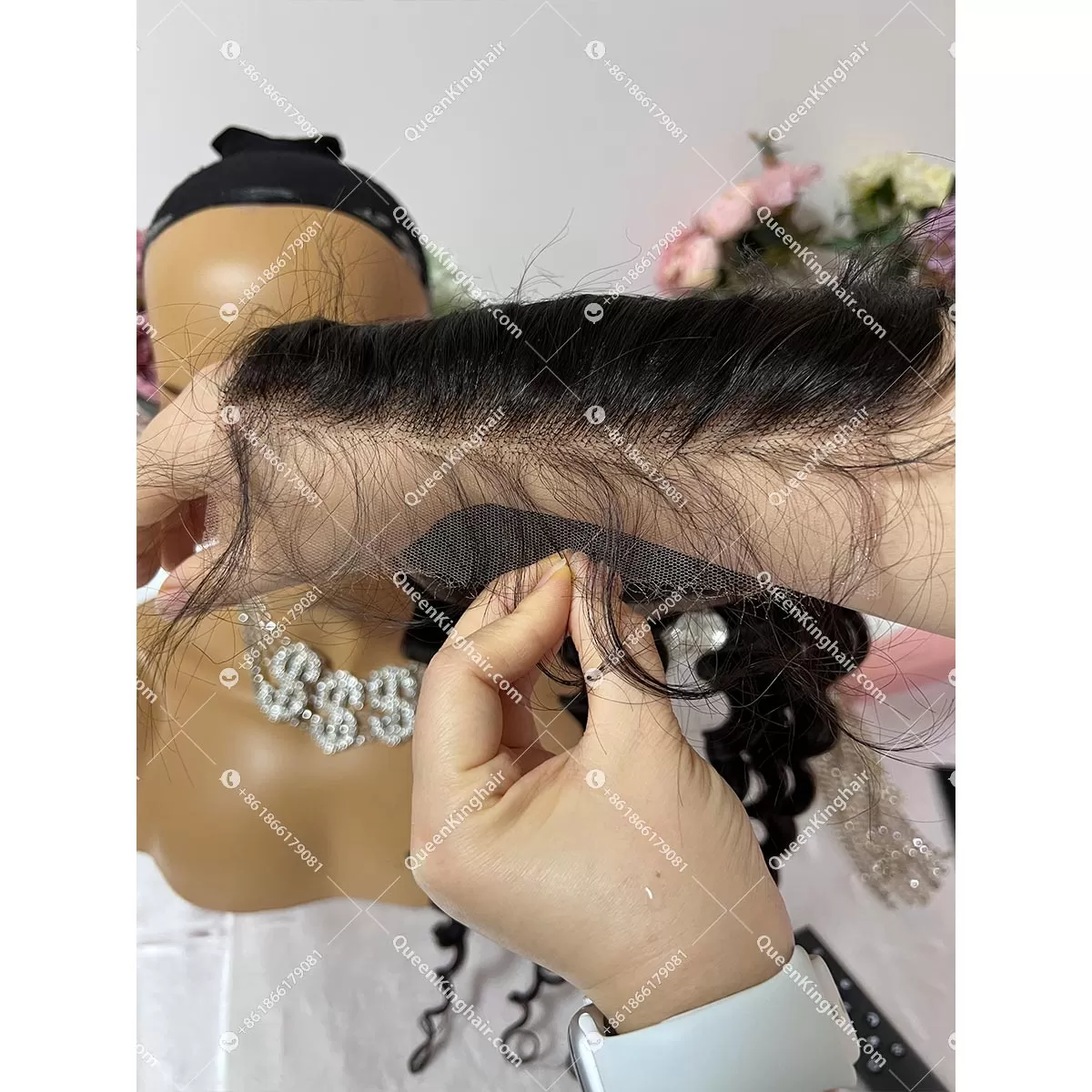 6x6 7x7 HD Lace Brazilian Hair Lace Frontals Closure