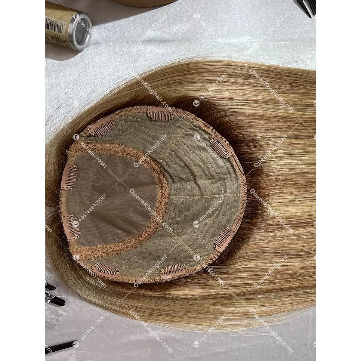 Topper For Women Lemi Color Balayage 8x8 With 4x4 Silk Base