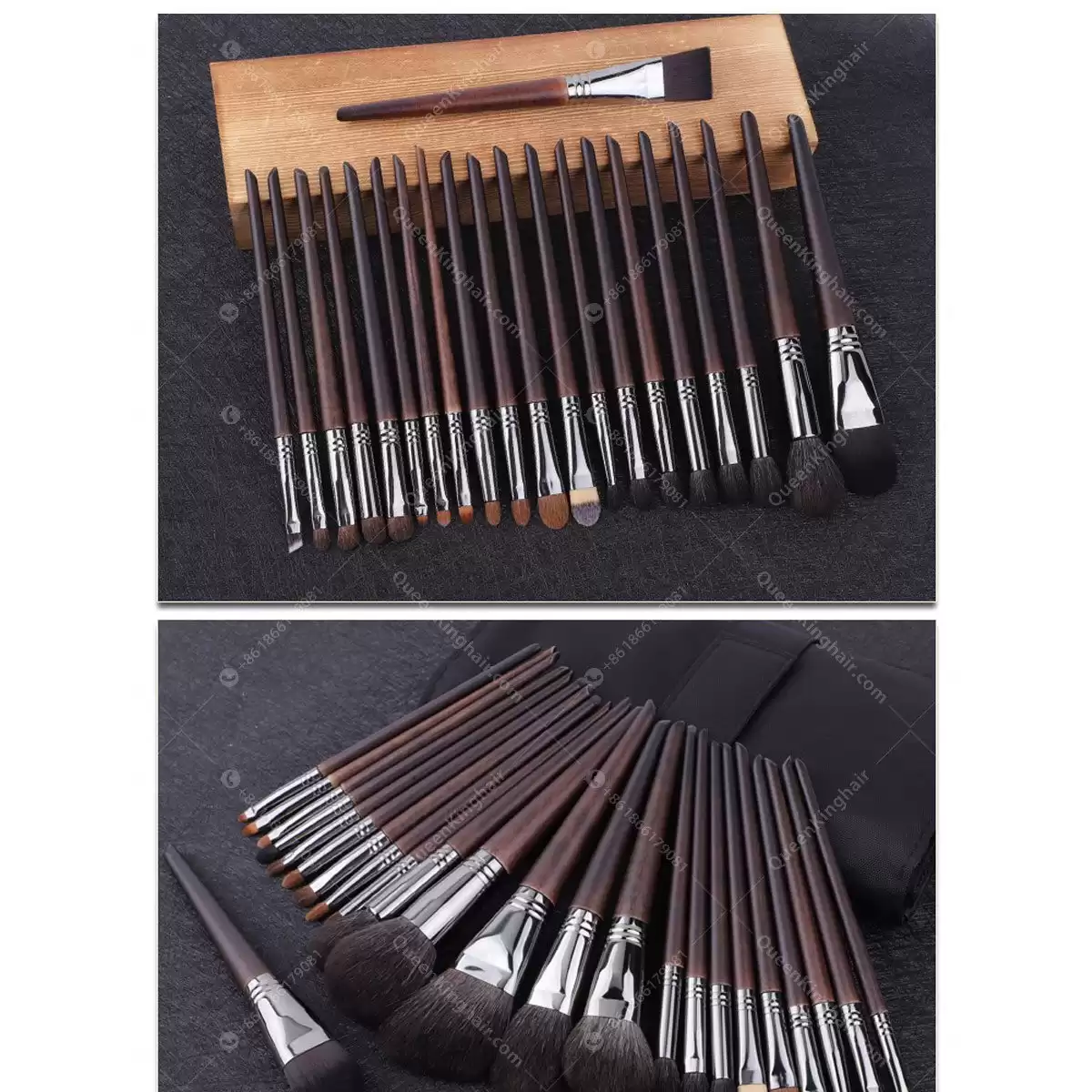 Make up brushes fur
