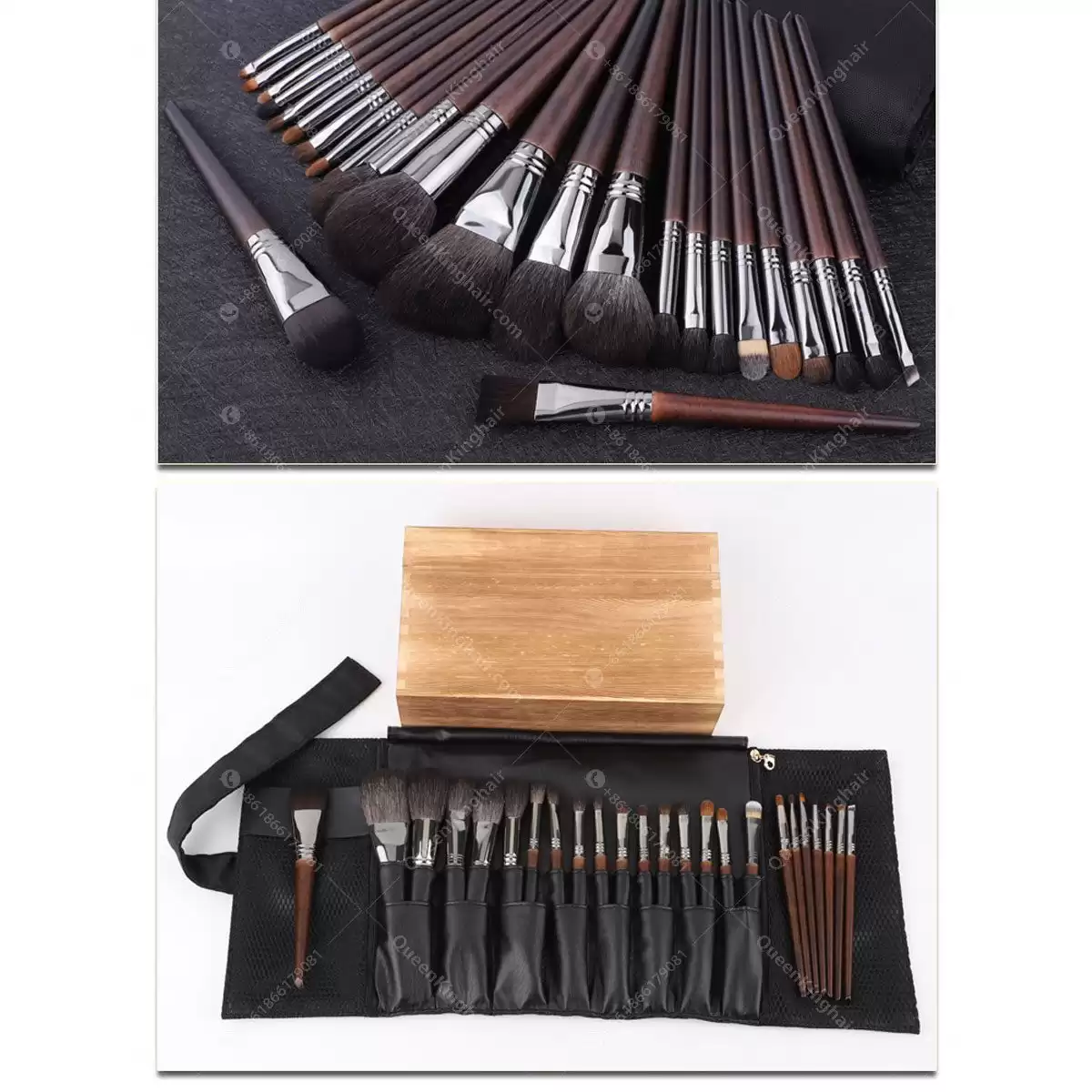 Make up brushes fur