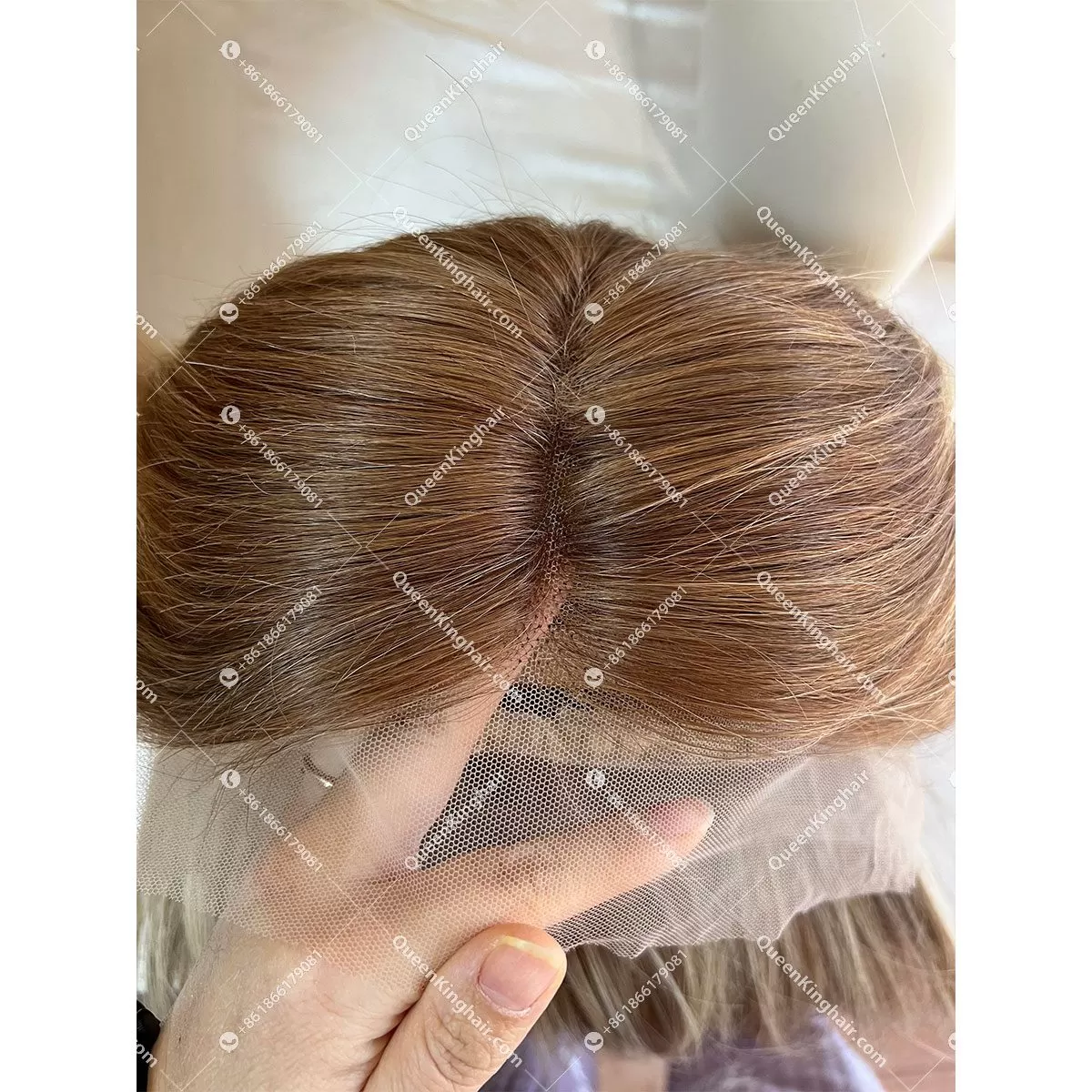 Virgin Hair New Cami Transparent Hd lace Full Lace Wig Silk Base 130% 150% Density Straight