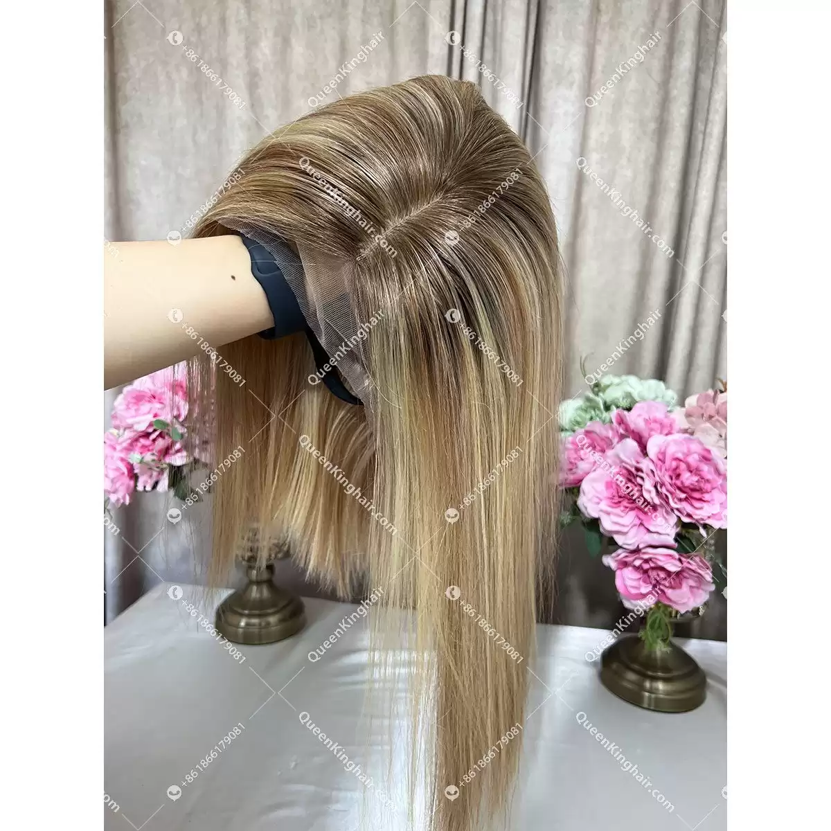 Jewish wig European hair Lemi color