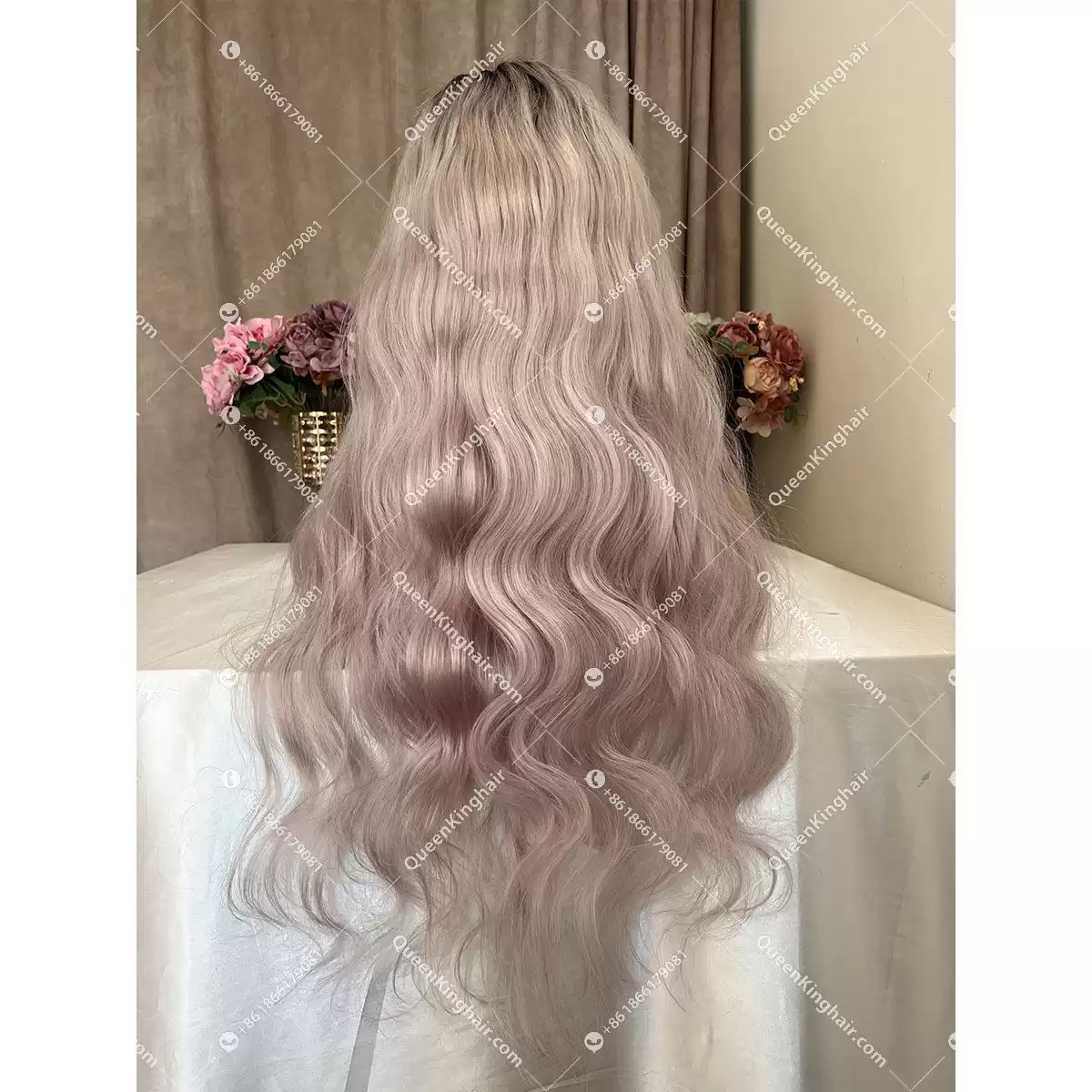 05 Ombré 1b ash blonde 13x6 200% density Virgin Hd Lace Bodywave
