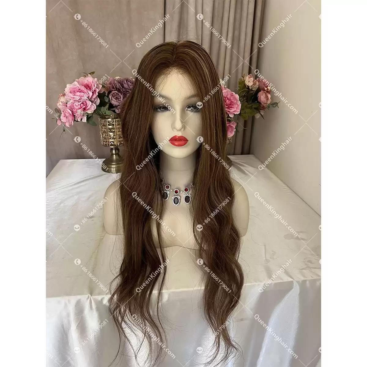 14 inches double drawn virgin hair natural color 6x6 with 4x4 silk base all handmade topper