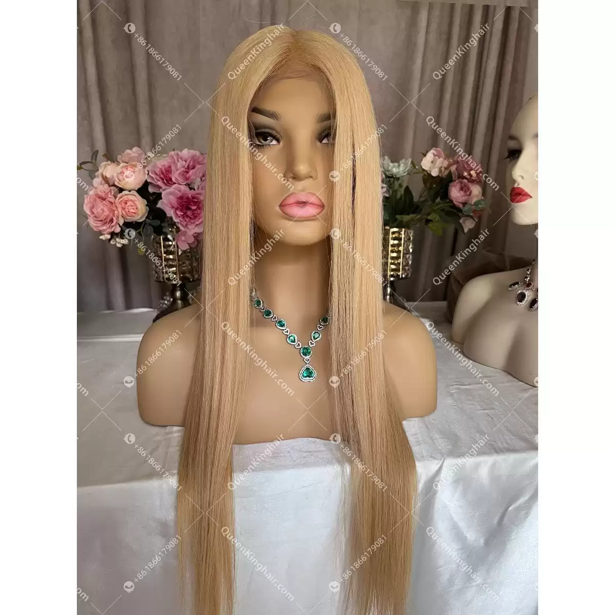 5Virgin Hair 13x6 Honey Blonde 13x6 200% Density Virgin Hd Lace Straight
