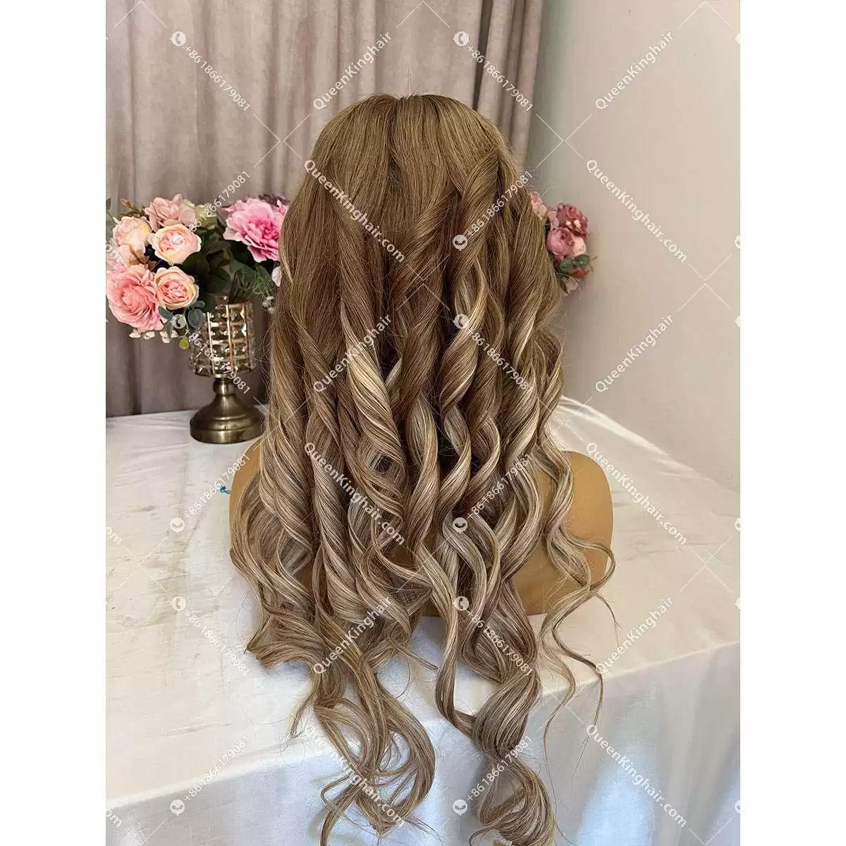Clarie LaceFrontWig 150%Density Wavy