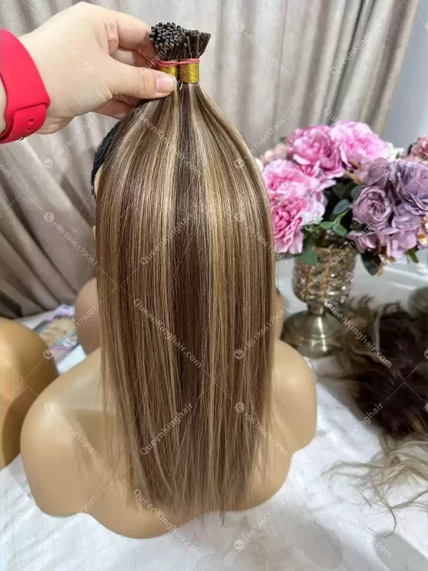 I tip hair full ends virgin hair 25% long hair mixture ratio hair extensions