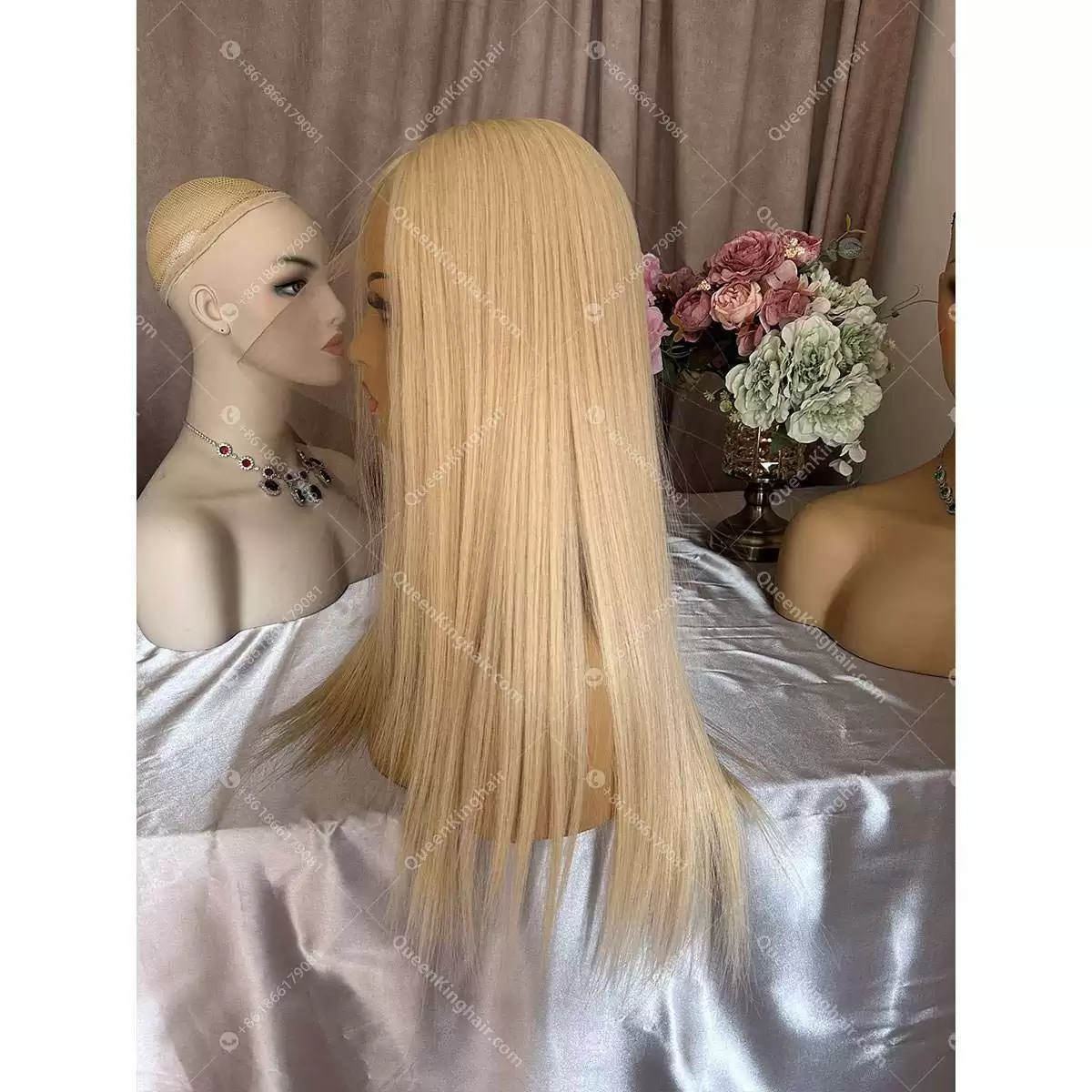 Jewish wig European virgin hair Hd lace double drawn wig