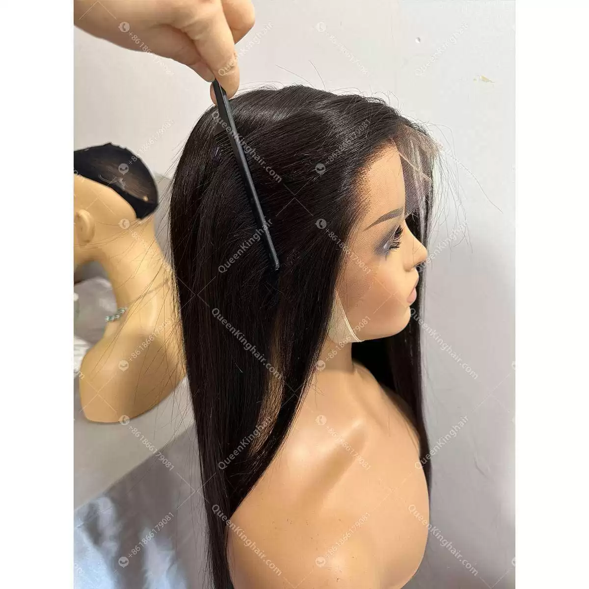 Hd lace 13x6 lace front wig bleached knots natural color hair can be dyed and bleached 100% human hair