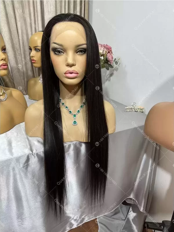 Virgin Dark 13x6 Lacefrontwig Virgin hair Straight