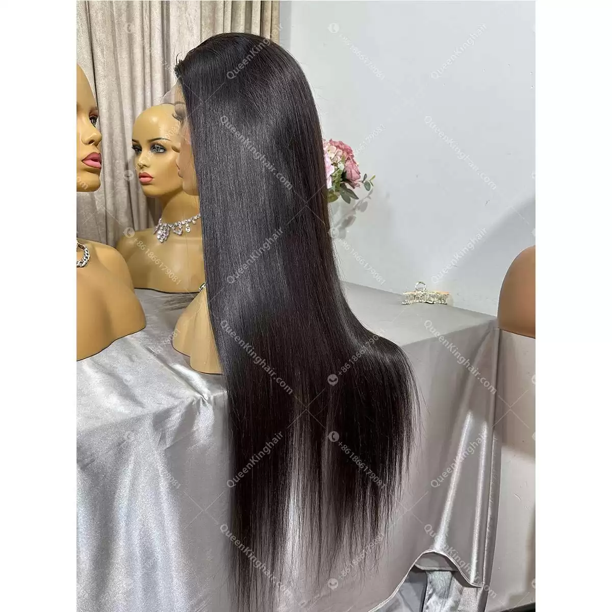 Virgin Dark 13x6 Lacefrontwig Virgin hair Straight