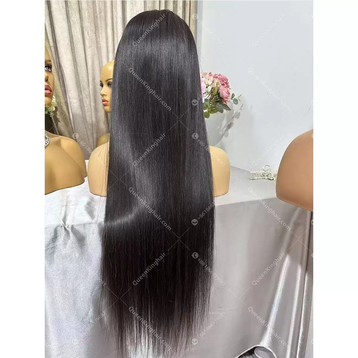 Virgin Dark 13x6 Lacefrontwig Virgin hair Straight