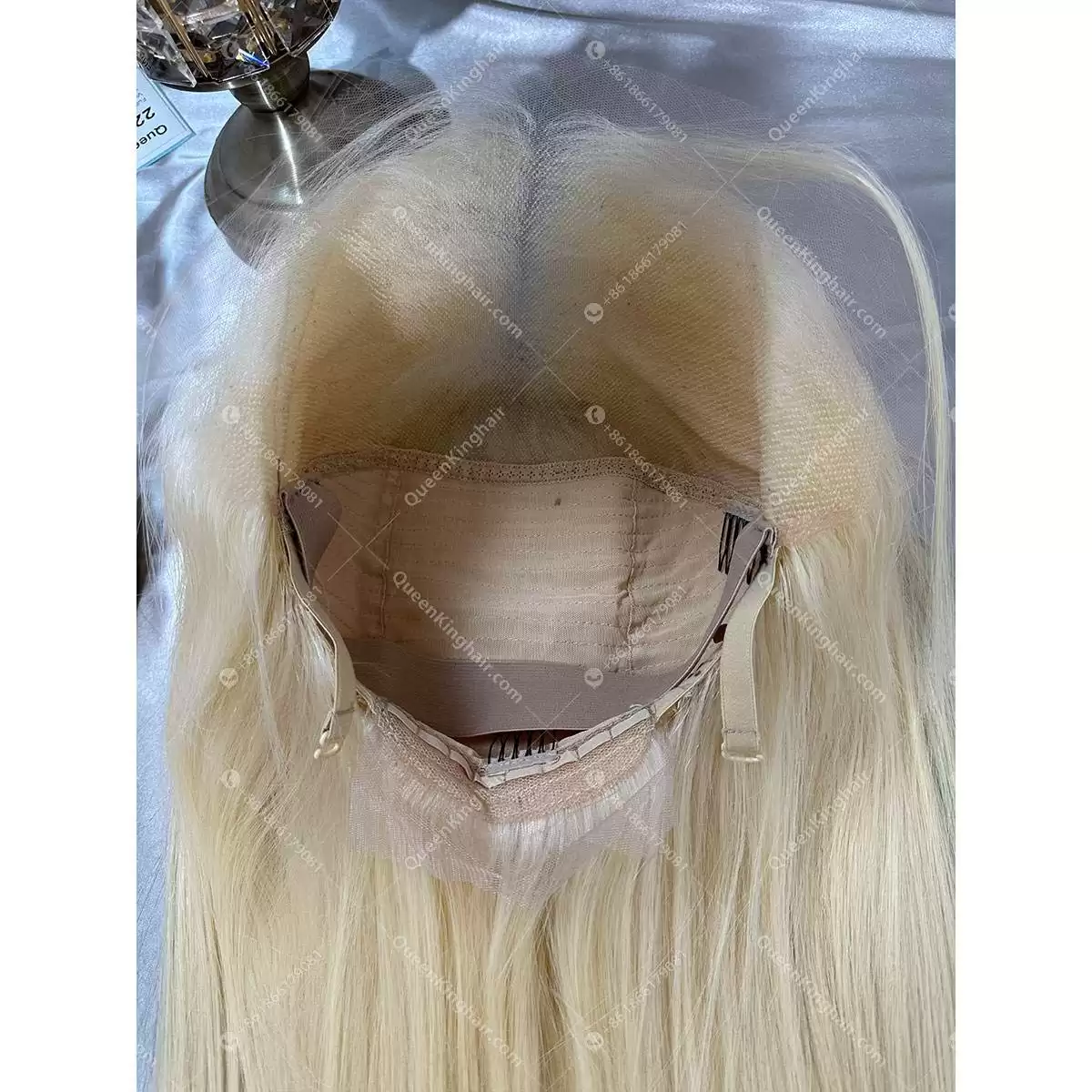 28 inches 13x6 full frontal virgin hair 613 wig Hd lace 180% density