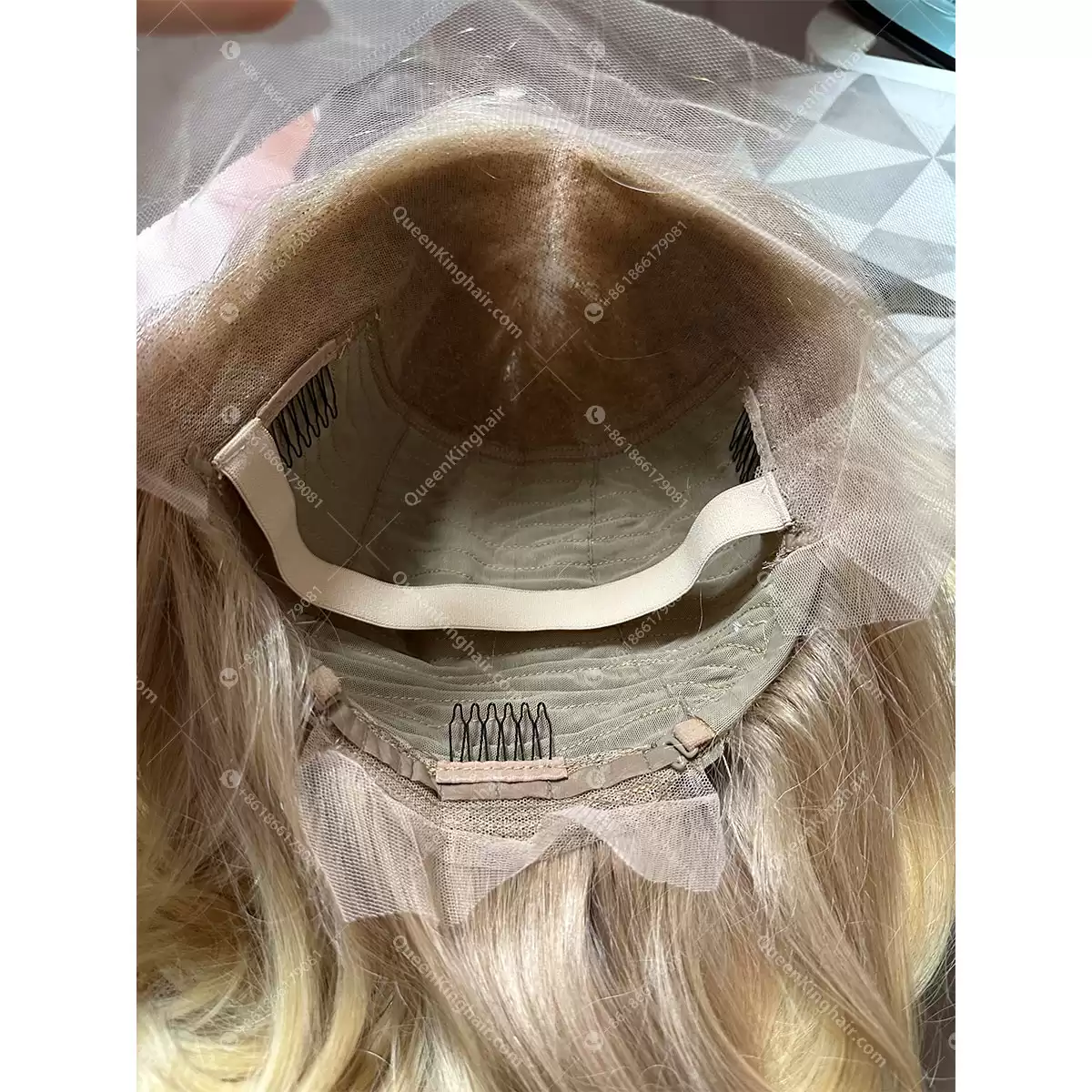 Jessica bob 13x6 transparent lace bob 150% density ombré blonde