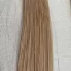 18 inches double drawn virgin hair full lace wig transparent lace, roots #18 A , hair white blonde
