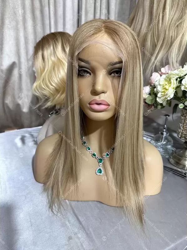 16 inches double drawn European virgin hair 13x6