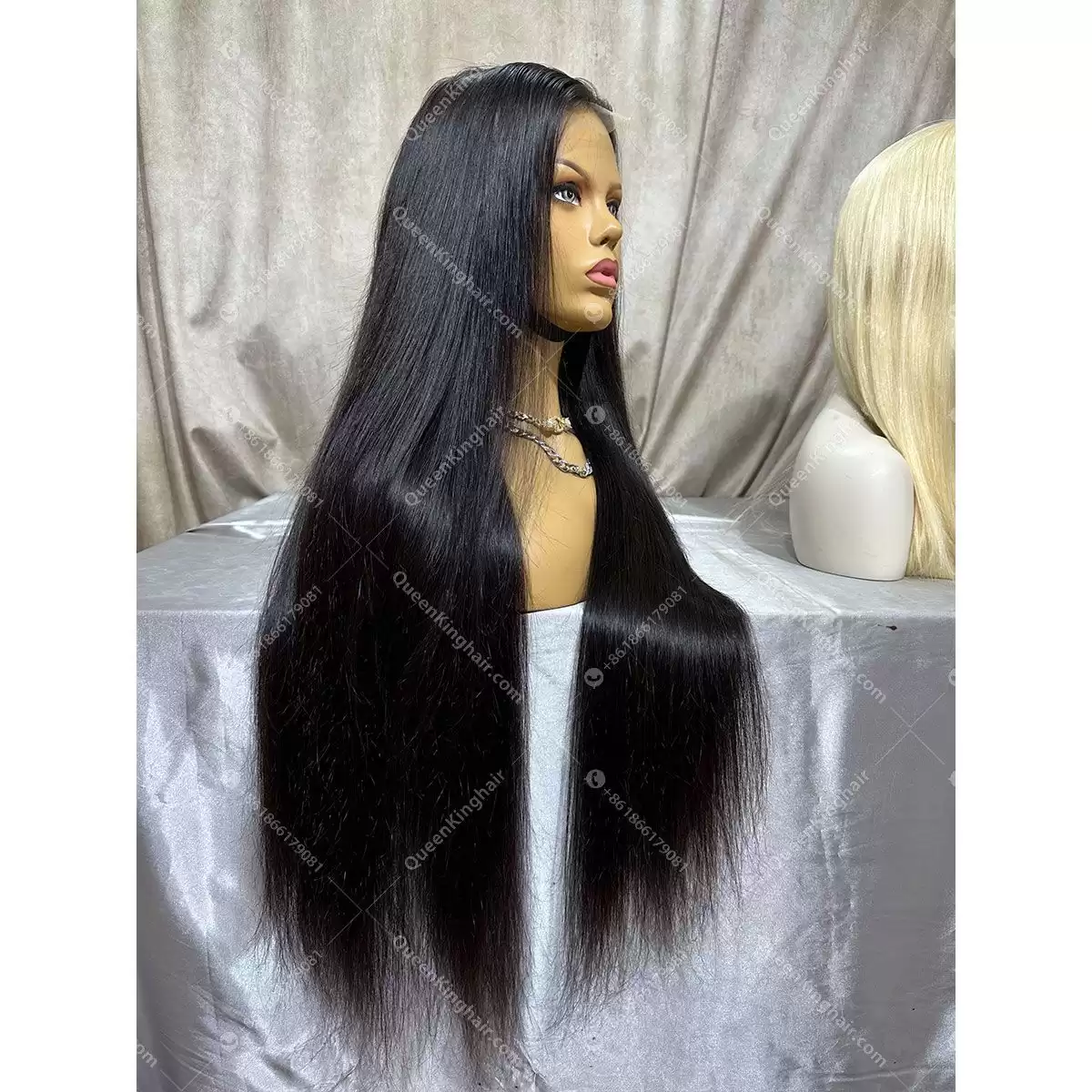 30 inches 13x6 Hd lace natural color remy hair super thick density