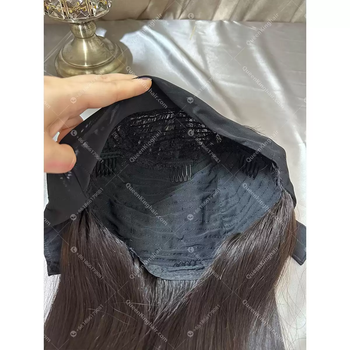 18 inches headband wig thick ends healthy hair 150 grams