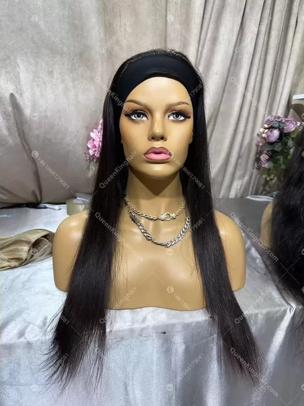 18 inches headband wig thick ends healthy hair 150 grams
