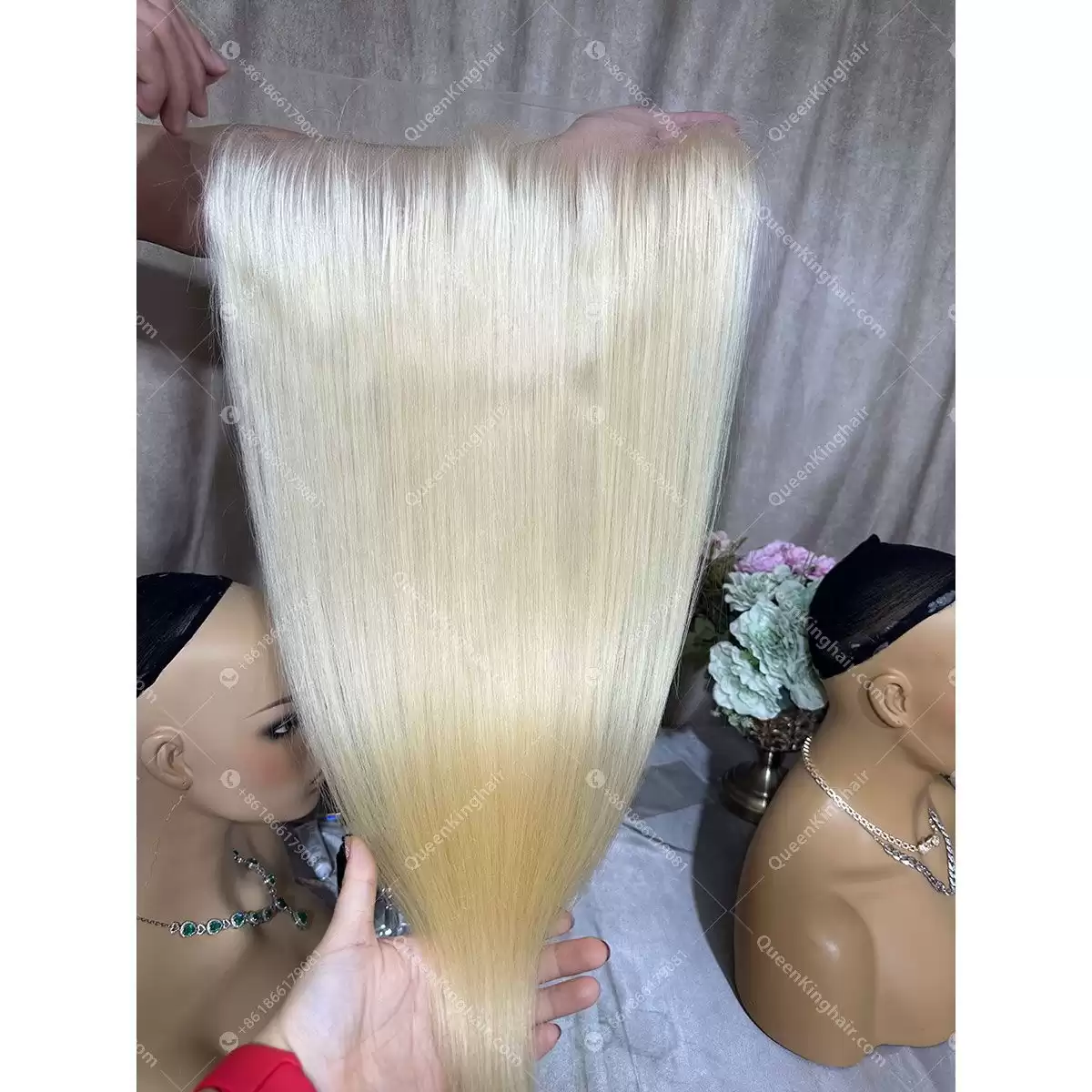 26 inches 613 Hd lace 13x6 virgin hair frontal