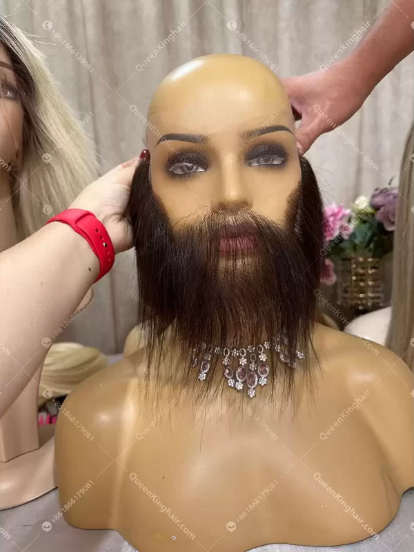 Hd lace custom size beard