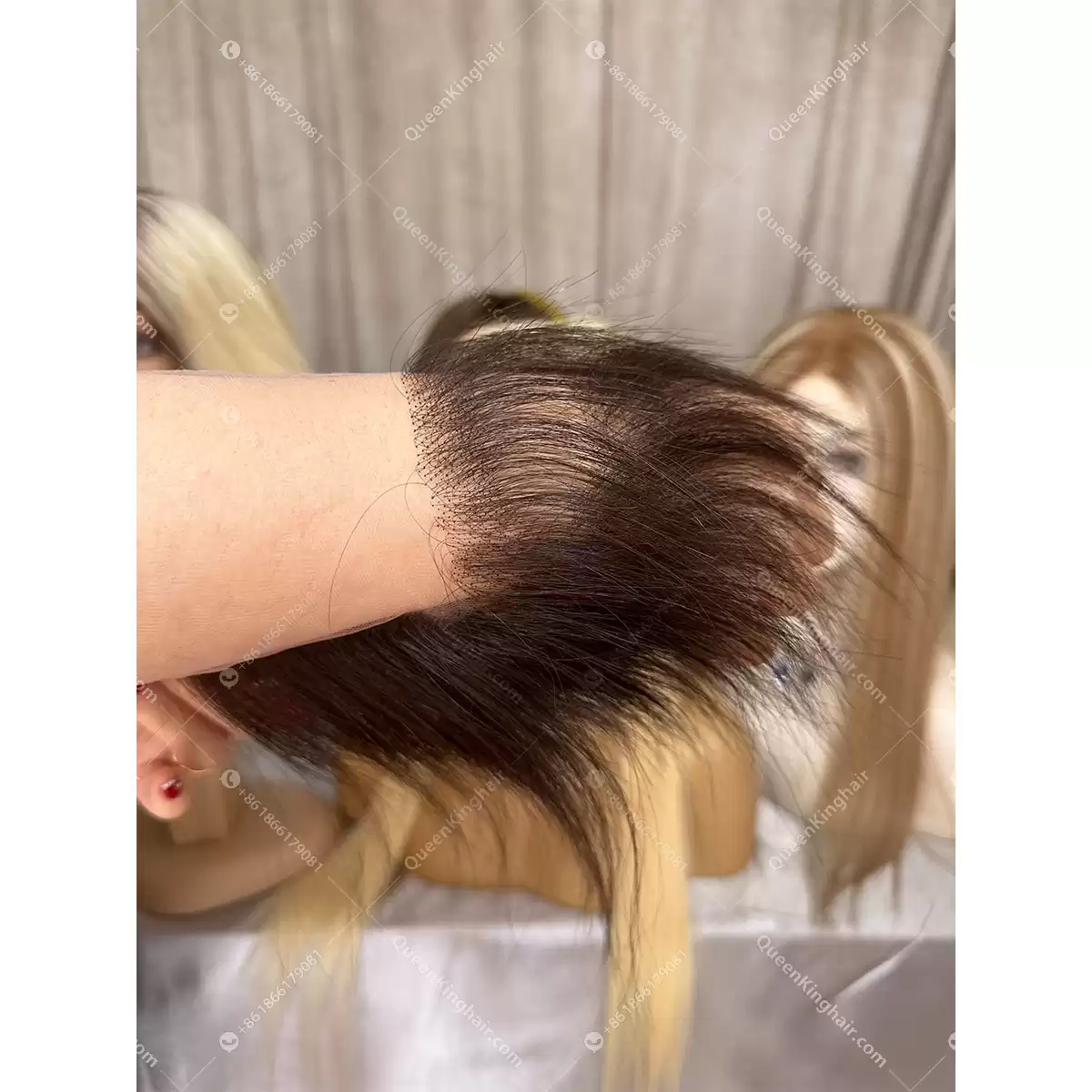 Hd lace custom size beard